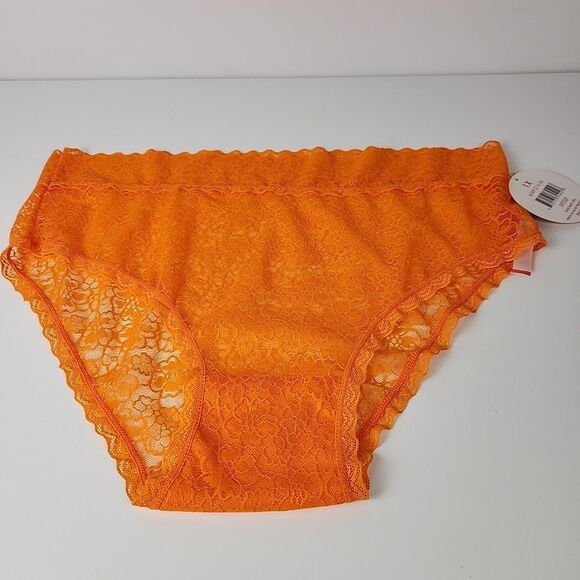 4 Splendies Bikini Brief Womens 1X Underwear Panties Sheer Lace Cotton Mix NWT - Picture 13 of 16
